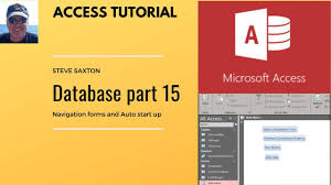 How To Create A Navigation Form In A Microsoft Access Database In 2020 Access Database Microsoft Microsoft Courses