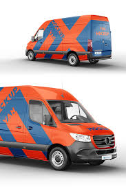 Van Mockup 9 Van Volkswagen Van Car Deco