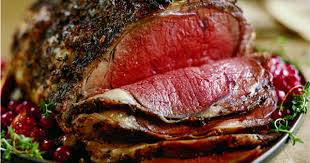 Standing Rib Roast With Porcini And Bacon Sauce Recipe Rib Roast Bacon Sauce Rib Roast Recipe