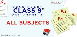 Assignments For Class 9 All Subjects Pdf Download In 2020 Assignments School Testing Integrated Learning