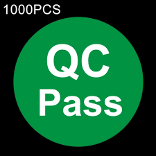 And this is mandatory nowadays to travel outside inroads due to the lockdown in the country. Sunsky 1000 Pcs Round Shape Qc Pass Sticker Qc Pass Label Green