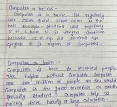 Simple and easy to understand for students. Write An Essay Computer Is Ban Or Boon In 100 Words Brainly In