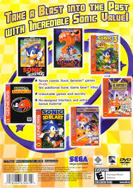 Circle,up,circle,down,circle,left,circle,right then hold square and press . Sonic Mega Collection Plus 2004 Playstation 2 Box Cover Art Mobygames