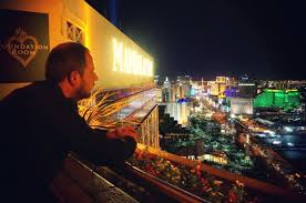 With separate bed and sitting areas so they are basically suites. The Foundation Room At Mandalay Bay The Best View In Vegas The World And Then Somethe World And Then Some