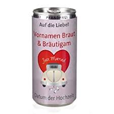 Nachdem wir die sektflasche und die hochzeit in zwei videos hatten, schauen wir mal, wie beides zusammen so wirkt. Getrankedosen Bedrucken Mit Eigenen Fotos Und Eigenem Text