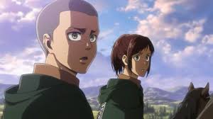 Attack on titan final season, sasha blouse death (aot chapter 105). Connie Springer Sasha Blouse Attack On Titan Anime Cartoon