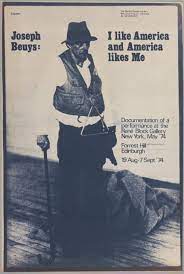 I like america and america likes me (performance, 1974) of article joseph beuys: I Like America And America Likes Me Time S Flow Stemmed