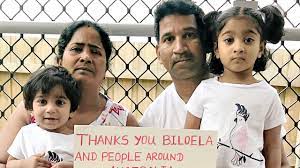 The youngest daughter of the 'biloela family', tharnicaa, was medically evacuated to perth after being hospitalised on christmas island. Home To Biloela Tamil Family Fight To Stay In Australia Legal Battle