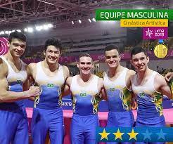 Veja mais ideias sobre ginastica artistica, ginastica, ginasta. Peso Do Ouro Equipe Masculina De Ginastica Se Consolida E Netinho Encaminha Golpe Certeiro Jogos Pan Americanos Ge