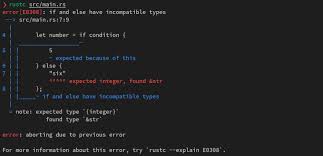 My First Impressions Of Rust Typed Notes Syntax Let It Be