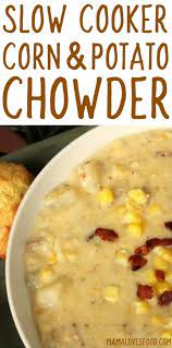 (instant pot) cook on manual (high pressure) 10 minutes then do a 10 minute natural pressure release. Crockpot Corn Chowder Mama Loves Food