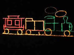Railway train decoration music show outdoor decorative christmas spike led garden light. How To Build A Christmas Light Train Youtube