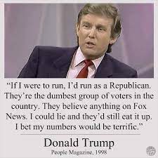It is not an actual quote by trump. The Fake Donald Trump Quote That Just Won T Die
