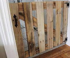 Where The Fence Is Low Lights Diy Dog Gate Diy Baby Gate Dog Gate