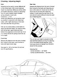 Rear Ride Height Measure From Rennlist Porsche