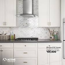 Active Home Centre On Instagram Remove Unwanted Odors From Your Kitchen With Our Modern 36 Glass Canopy Rangeho Home Appliance Store Home Appliances Kitchen