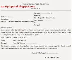 Di organisasi lah anda akan paham bagaimana bekerja sama dengan tim, bagaimana mengurus sebuah birokrasi, bagaimana menyusun. Download Contoh Surat Undangan Rapat Sekolah Contoh Surat Untuk