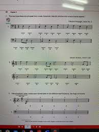 Music is made up of many different parts. 40 Chapter 2 C The Next Exercises Are Phrases Fro Chegg Com