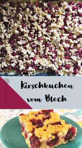 Kirschstreusel Vom Blech Kirschstreusel Kirschkuchen Thermomix Kirschkuchen Rezepte