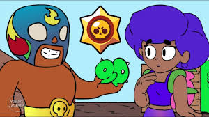 Bibi's got a sweet swing that can knock back enemies when her home run bar is charged. Brawl Stars Animation Rosa X El Primo Youtube