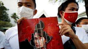 Myanmar's military seized power on monday in a coup against the democratically elected government of nobel laureate aung san suu kyi. Hsxtl4oubrrkbm