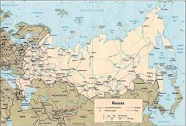 Analizează harta economică a rusiei (fig. Rusia HartÄƒ Harta De Rusia Europa De Est Europa