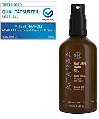 acaraa haar ol ohne silikon fur trockenes haar vegane haar pflege mit argan ol spray fur strapaziertes haar als leave in bea naturkosmetik kosmetik leave in