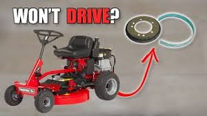 Wheel drive control adjustment refer section 4.3.2. How To Replace The Friction Wheel On A Snapper Riding Lawnmower Youtube
