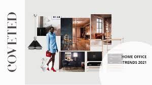 If you have space constraints, this rectangular office layout is a perfect idea! Home Office Trends 2021 I Coveted Magazine Youtube