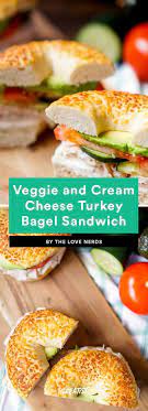 9 No Cook Lunches You Won T Have To Work At Bagel Sandwich Lunch Healthy Bagel Sandwich Sandwiches