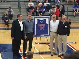 Jon Reiter على X: "At Hanover College today for their game against Earlham.  They're retiring Brownstown coach Dave Benter's #34 at halftime.  @newstribscores https://t.co/8eiKdsg4Uh"