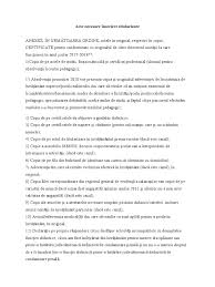 Acte Necesare Inscriere Titularizare