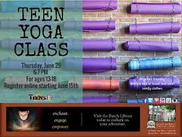 We did not find results for: Teen Yoga Class Town Of Collierville Library