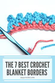 A simple yet elegant border perfect for blankets and so much more! 7 Of The Best Crochet Borders For Blankets Easycrochet Com