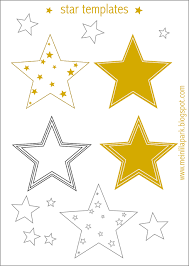 Free Printable Star Templates 16 Last Minute Diy Christmas Decorations Weihnachtsdekorationen Star Template Printable Star Christmas Diy