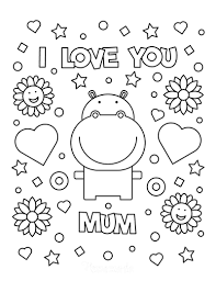 77 Mother S Day Coloring Pages Free Printable Pdfs