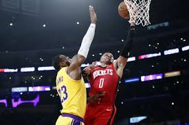 The lakers close out the series with the houston lebron james with the big dunk. Rockets Vs Lakers Game 1 Thread The Dream Shake