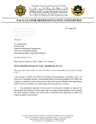A proposal is a formal offer written in response to a specific request or opportunity with a prospective client. Doc Example Sponsor Letter Tasnim Mawaddah Academia Edu