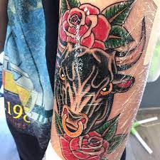 Pin By Luciano Nahuel On Traditional Tattoo Inspo Taurus Tattoos Bull Tattoo Bull Tattoos