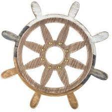 Nautical Rustic Ships Steering Wheel Decoration Nautical Decor Ships Rudder Decoration Nautical Wall De Coastal Wall Decor Wood Wall Decor Beach House Decor