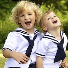 Amazon Com Baby Toddler Boys Nautical Sailor Short Suit Set With Hat Clothing Shoes Jewelry