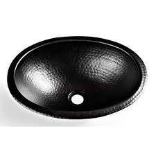 monarch abode 17 in. hand hammered oval