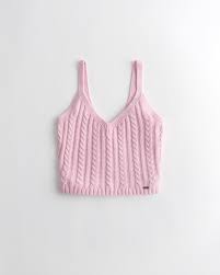 Alle paar monate dasselbe thema! Madchen Kurzes Pullover Camisole Mit Zopfmuster Madchen Sale Hollisterco Com