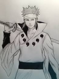 Indra Tumblr Naruto Sketch Naruto Drawings Anime Chibi