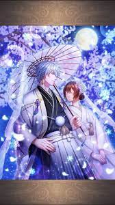 雪月花の花嫁ver フロスト 月スチル 夢100 スチル イラスト 夢100