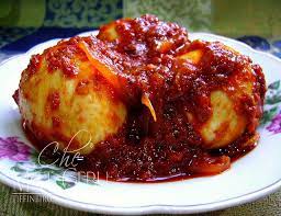 Dapur Tanpa Sempadan Sambal Tumis Telur Rebus Resep Masakan Malaysia Resep Masakan Asia Resep Masakan Indonesia