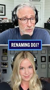 Renaming the Department of Justice: Jon Stewart's Proposal