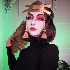 In season two, episode 5: Cosplay Test Of Suki Kyoshi Warrior Thelastairbender