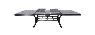 Buy Modern Hampton Cast Aluminum Extendable Patio Table From Our Patio Furniture Store At Cabanacoas Aluminum Patio Furniture Patio Table Patio Furniture Table