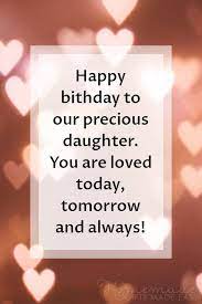My dear daughter happy birthday image. 100 Happy Birthday Daughter Wishes Quotes For 2021